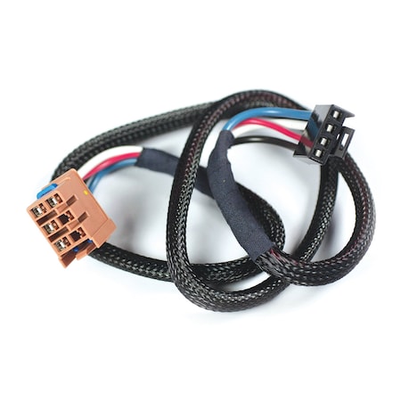 Husky Towing Husky Towing 31865; Brake Control Wiring Harness; Universal Plug; Single; Black 31865